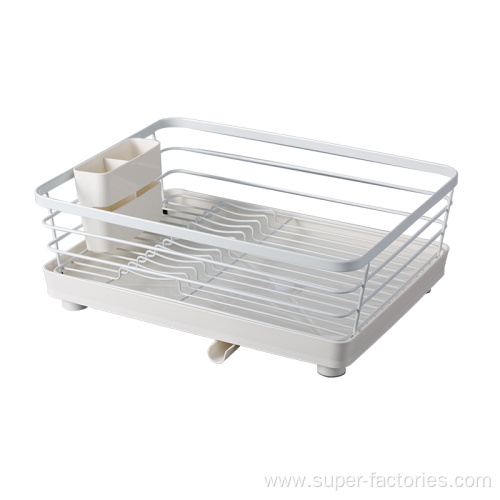 Stainless Steel Dish Rack Equipped With Drainage Tray